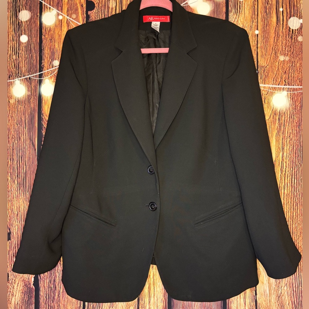 Anne Klein Elegant Black Blazer